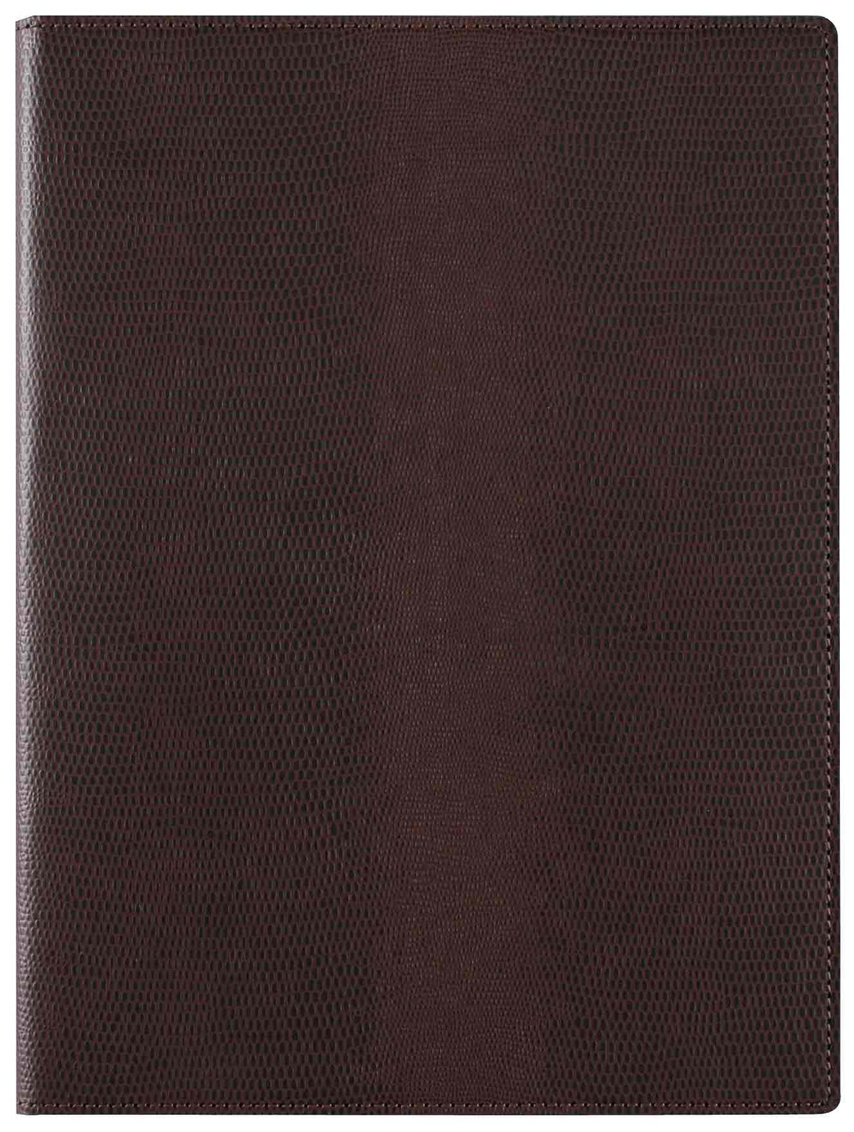 Raymay Fujii ZVP203E Zeit Vector Notepad, A5, Dark Brown