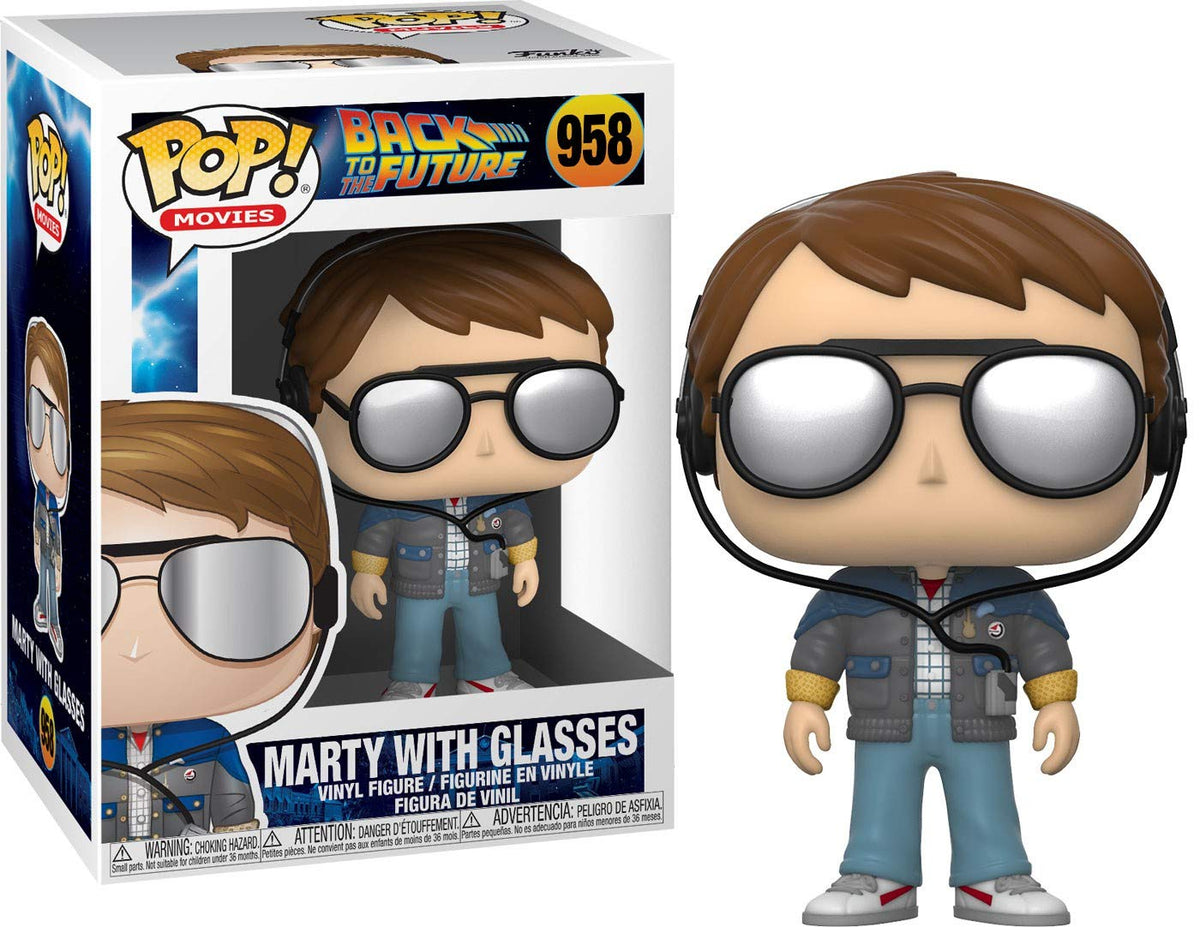 Funko POP! Movies: Back to the Future - Marty McFly with Glasses