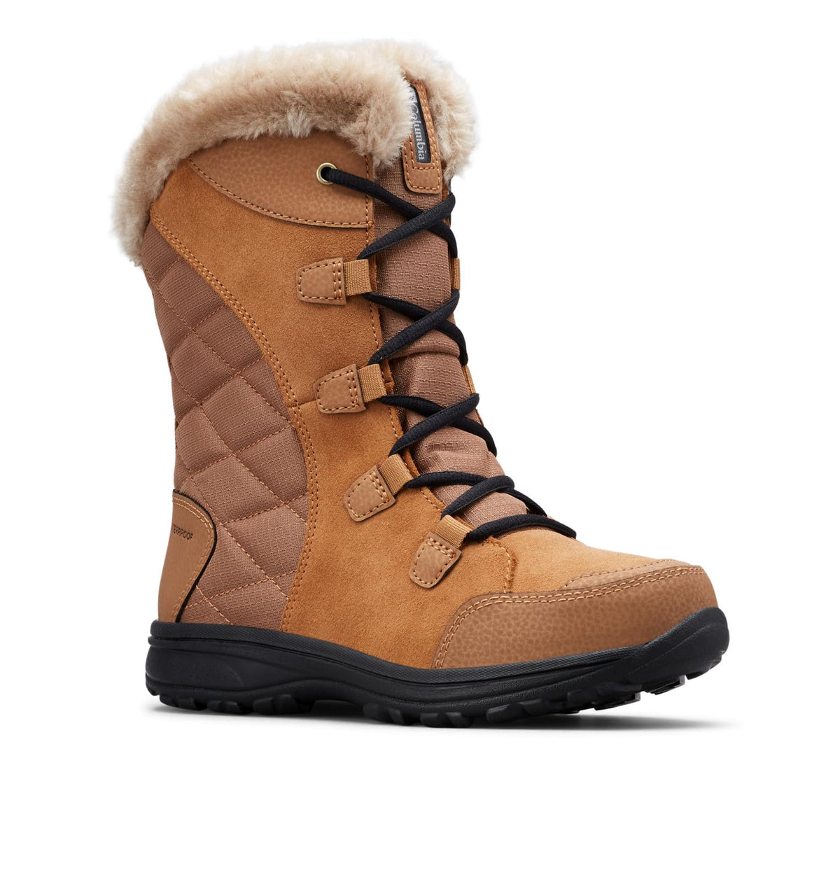 Columbia Womens Ice Maiden II, Elk/Black, 12