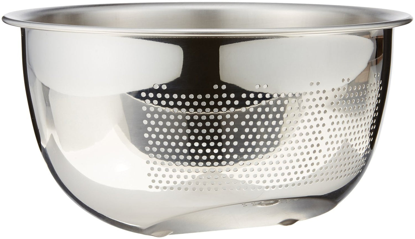 Fujii Kamono Seisakusho Bowl, 3-way Colander Bowl, 9.3 inches (23.5 cm), Made in Japan