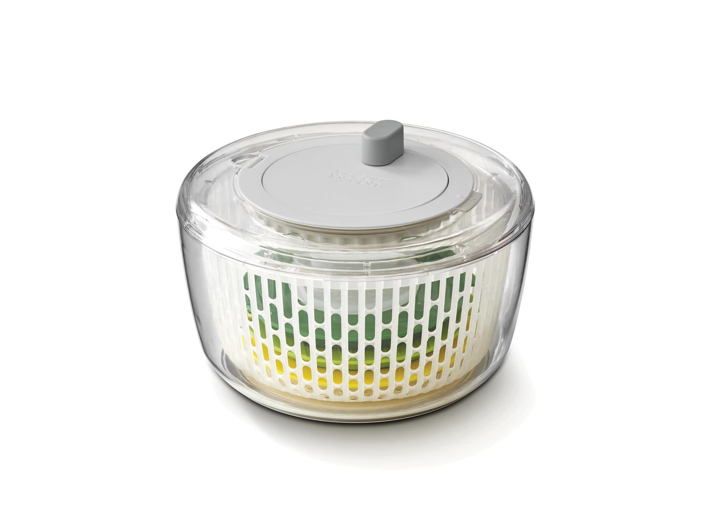 Joseph Joseph Multi-Prep 4-Piece Salad Making Set, Salad Spinner, Spiral Cutter, Slicer and Grater, Compact Space Saving Storage