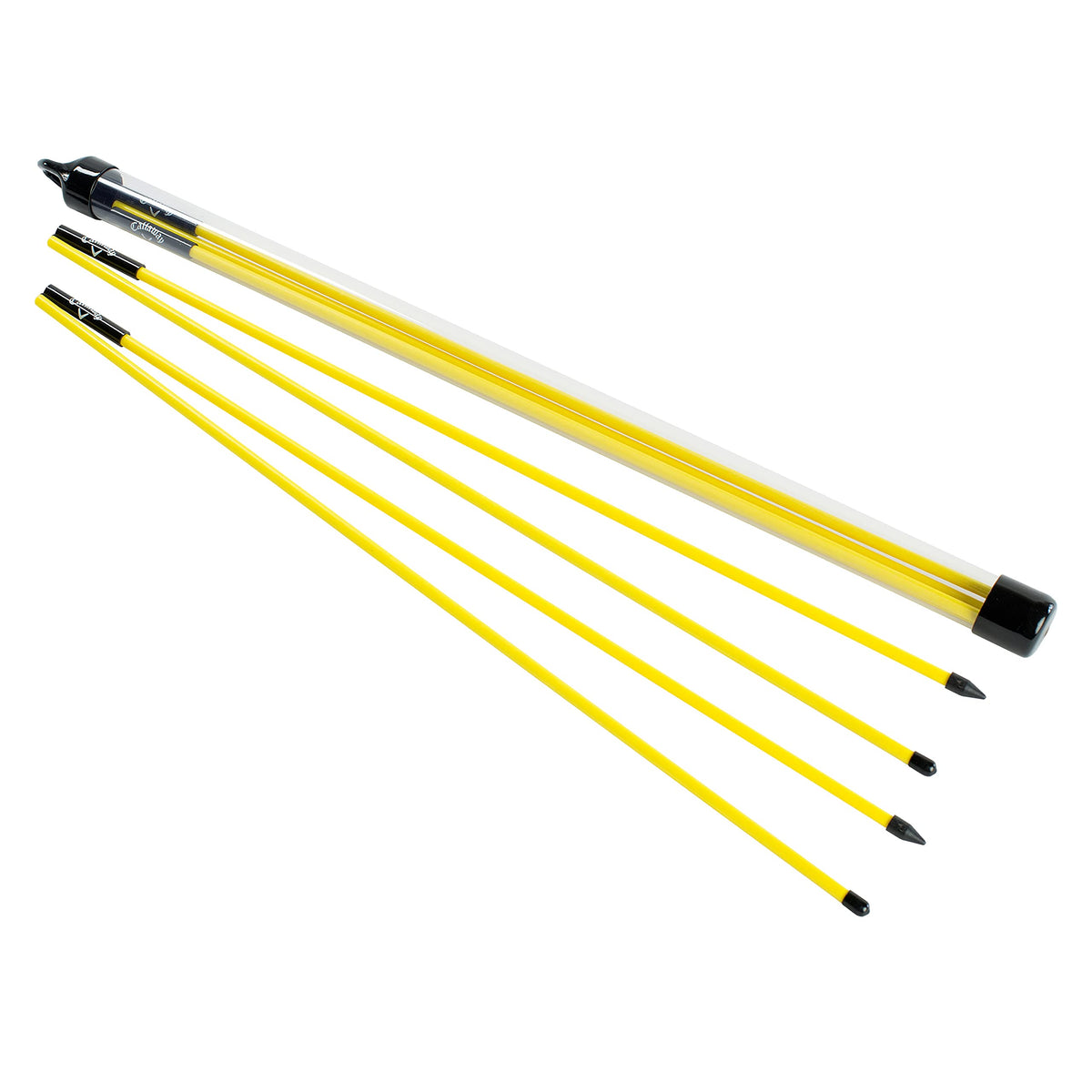 Callaway Alignment Stick, 48" Folding Rods, Yellow, Unisex Adult, Golf Swing Trainer, Adult Golfers