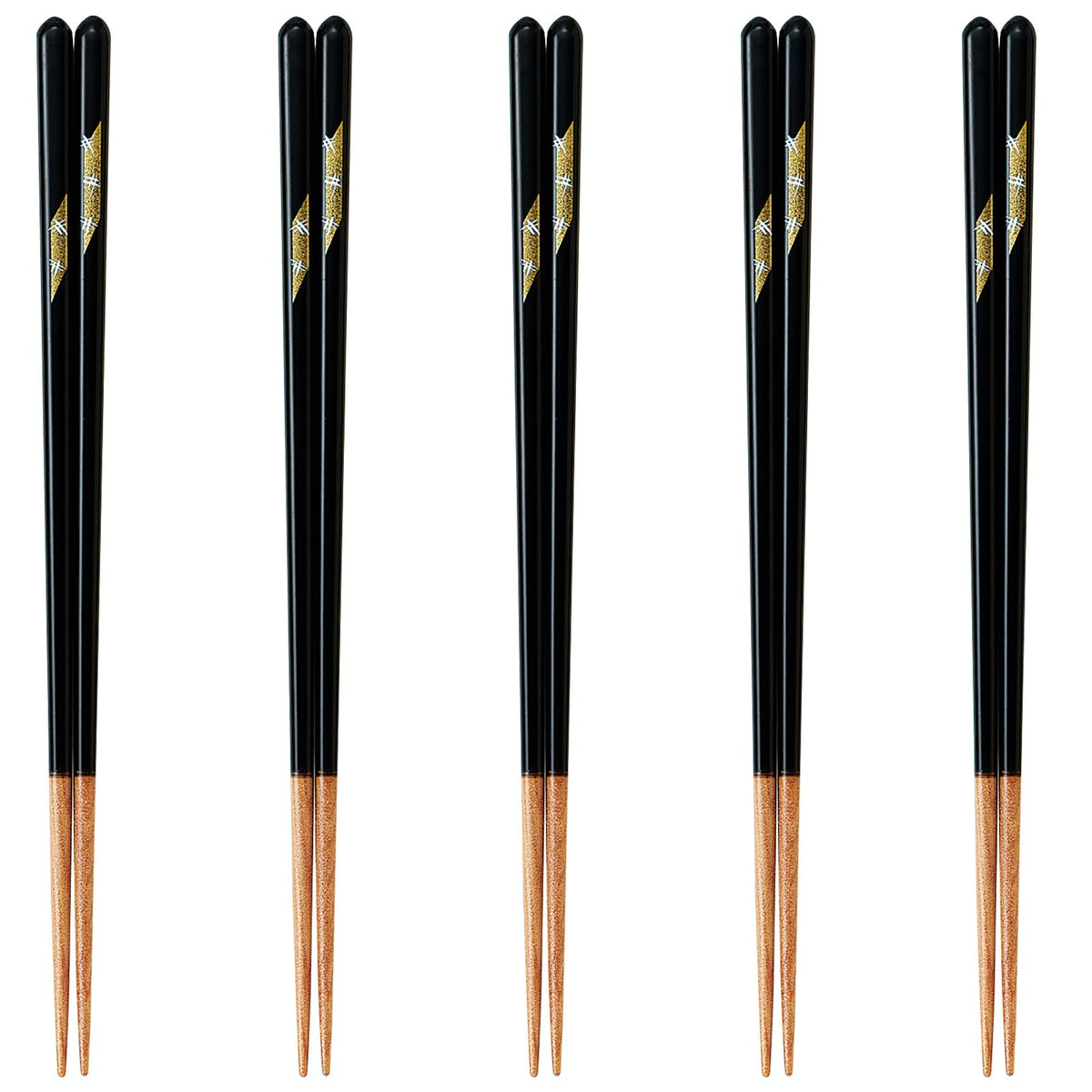 J-kitchens PID4962 Chopsticks, Set of 5 Pairs, Material: Wood, Chopsticks, Dishwasher Safe, Made in Japan