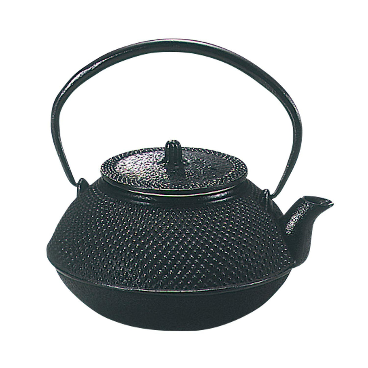 Asahi Iron Teapot Round Arare 0.3L