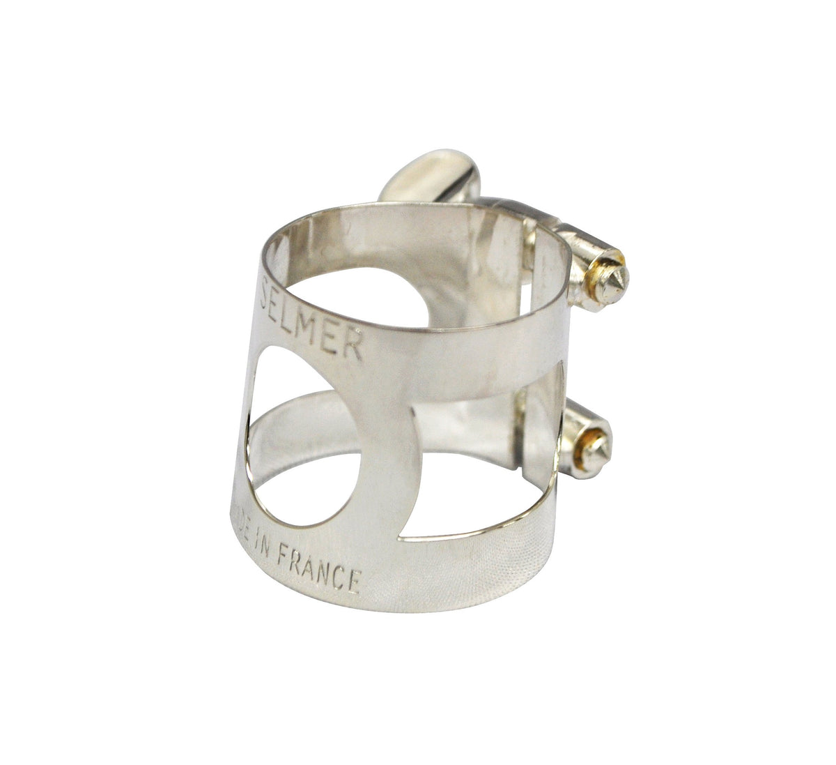Selmer Alto Clarinet Ligature Silver Plated Finish