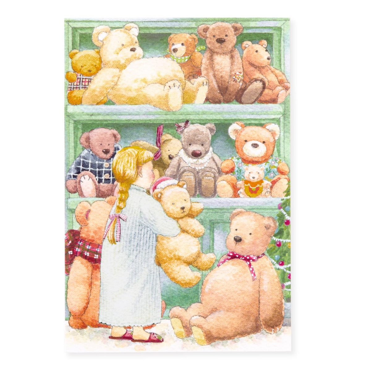 Iroha Publishing WORLD1 ART CREATORS Christmas Card W3.9 x H 5.8 inches (100 mm) x H 5.8 inches (148 mm) WAPC-14