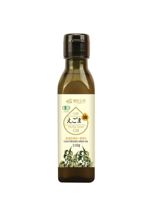 JAS organic cold-pressed additive-free organic extra virgin perilla oil 110g