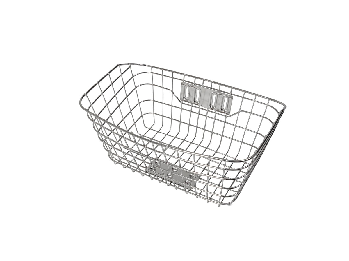 MARUHACHI FH-15-4-SIRU Extra Large Basket, Silver