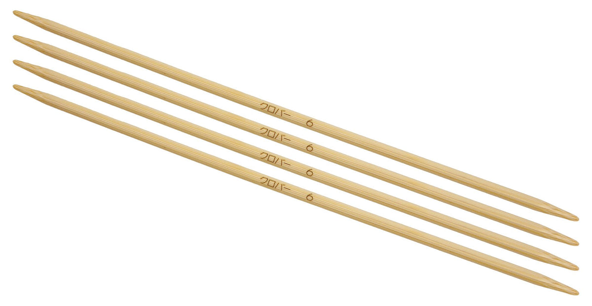 Clover 54-456 Takumi Clover 4 Needles (Short) 7.9 inches (20 cm), No. 6