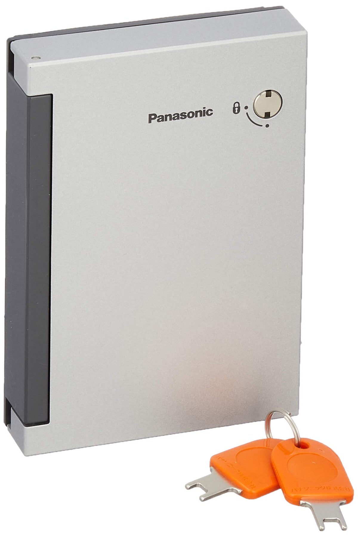 Panasonic Cosmo Series WTC7981S Wide 21 Rainproof Switch Guard Plate, Single Rung, Simple Key Included, White Silver