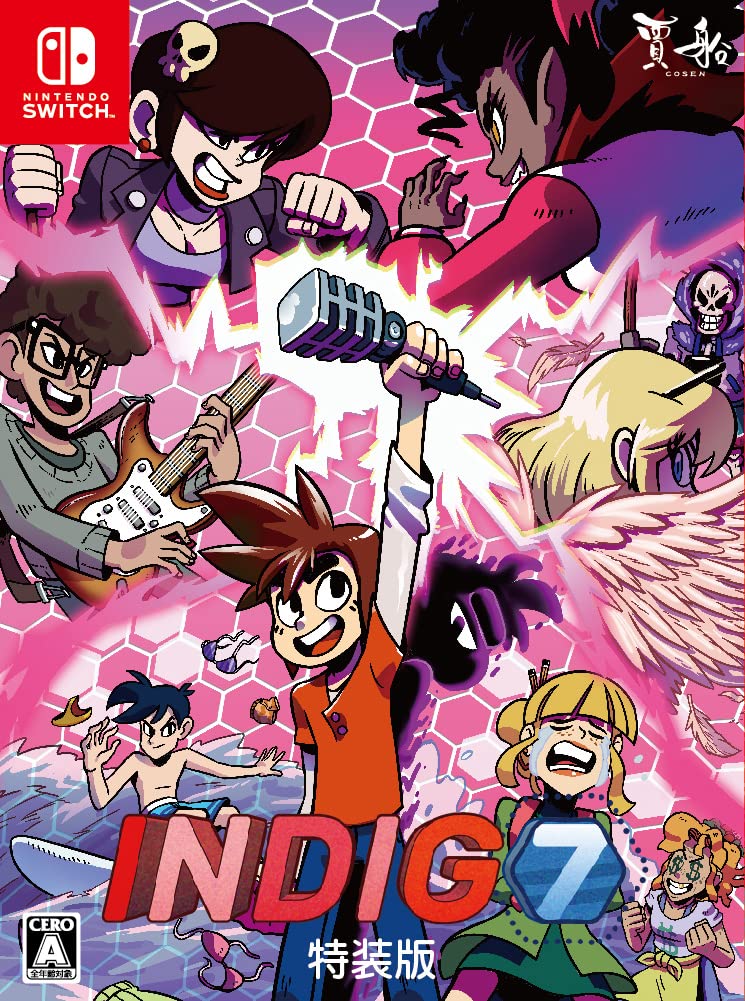 Indigo 7 Special Edition - Switch (Bonus: Theme Song & Soundtrack CD, Rubber Key Cover, Tattoo Stickers, Digital Art Book, Campaign Application Ticket Included) (Non-US Version)