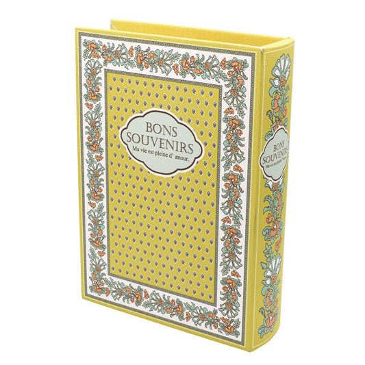 Bookbox Large Avignon Border Yellow