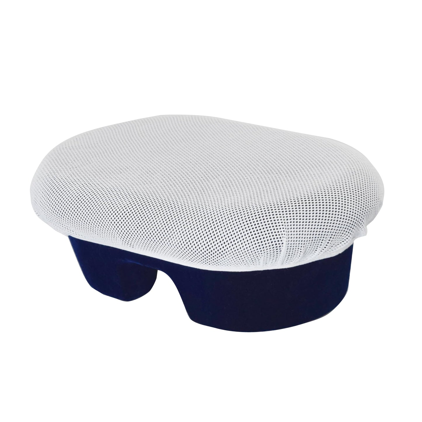 Fine Fin-719NV Chair, Easy to Use, Nylon, Navy, Raku Seiza
