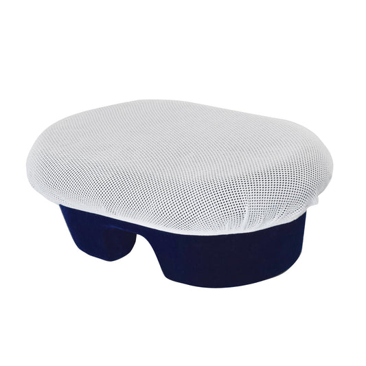 Fine Fin-719NV Chair, Easy to Use, Nylon, Navy, Raku Seiza