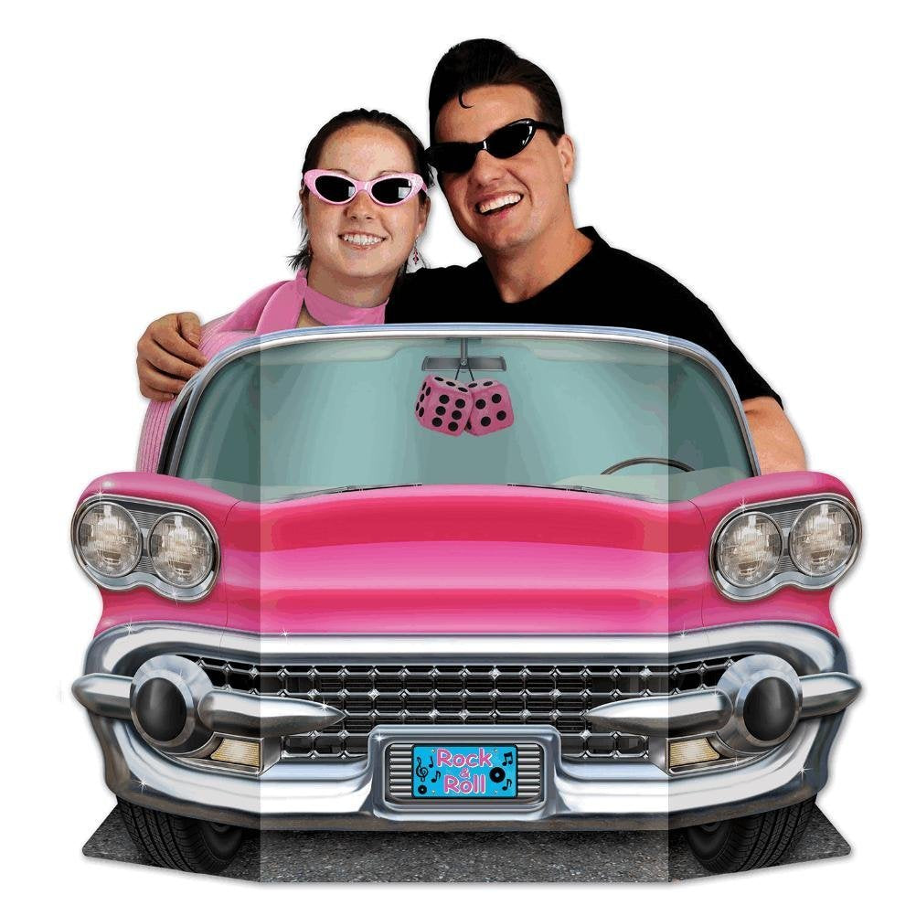 Beistle Pink Convertible Photo Prop Party Accessory, 37" x 25", Multi Color, (1 count) (1/Pkg)