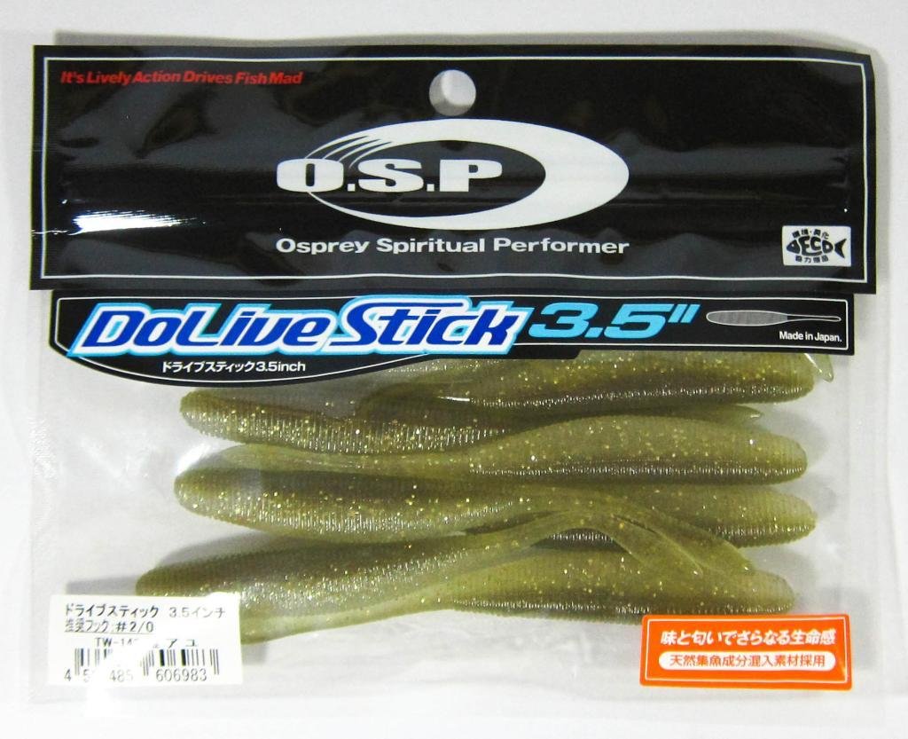OSP Soft Lure Dolive Stick 3.5 Inches TW-142 (6983)