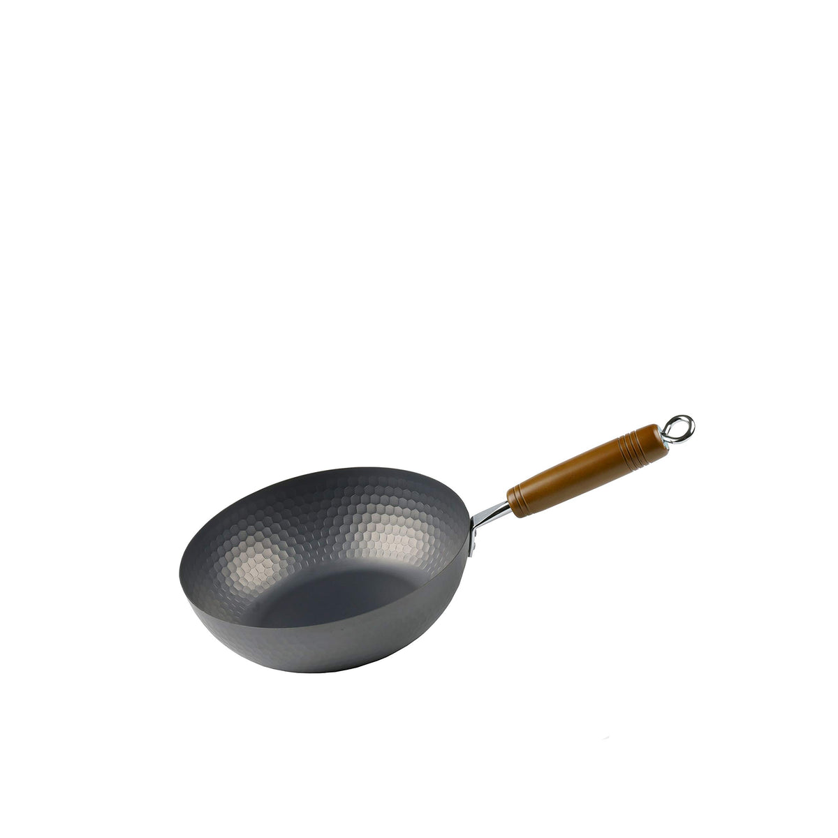 Pearl Metal HB-4678 Iron Pot, Black, 8.7 inches (22 cm), Iron, Lightweight and Rust Resistant