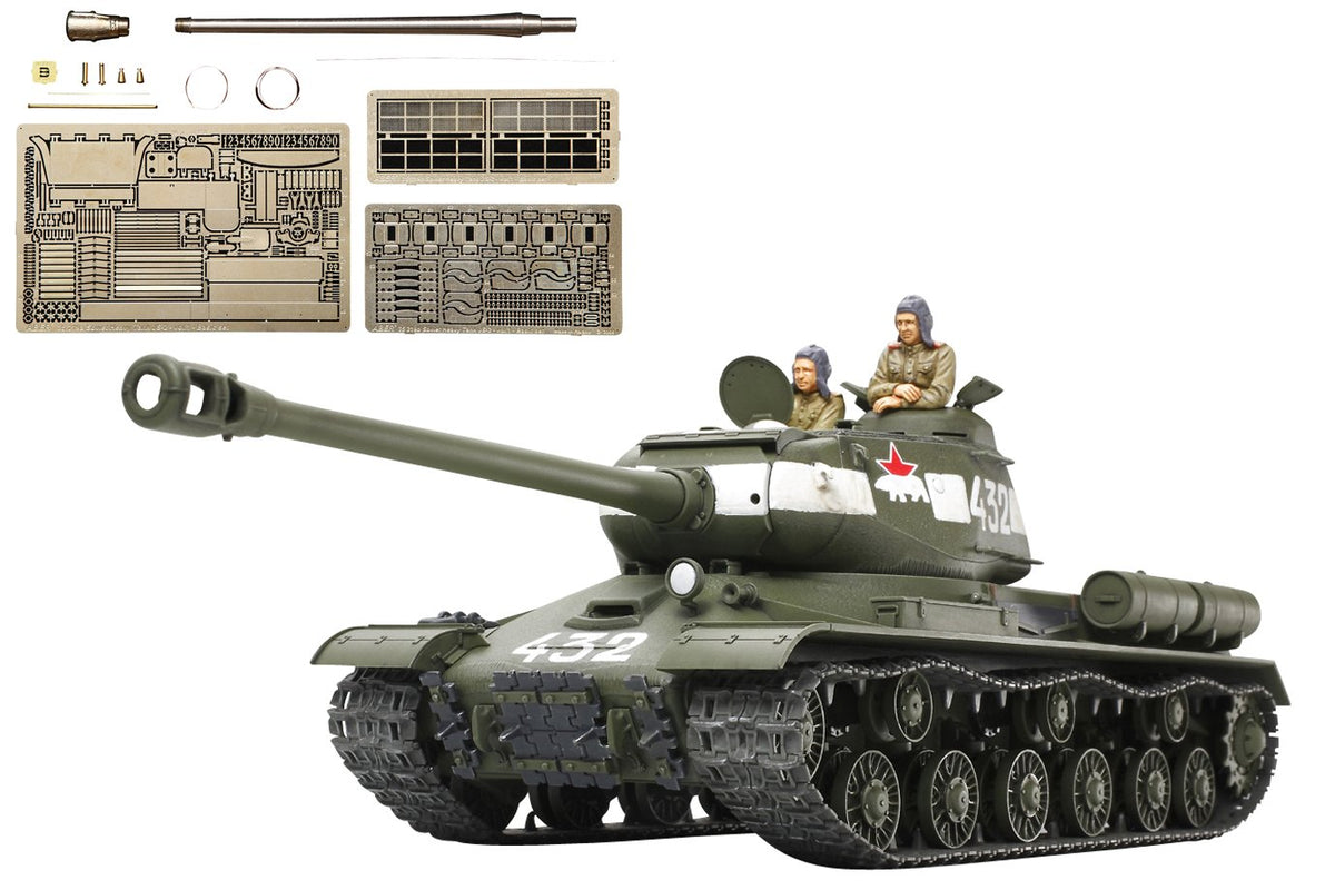 Tamiya 25146 1/35 Russian Tank JS-2 1944 w/ABER PE Parts