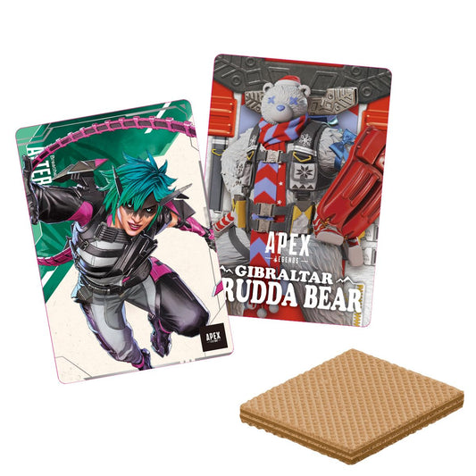 BANDAI Apex Legends™ Wafers 2 Cocoa Cream Flavor Wafers/Candy Toy [Sold in Box/Set of 20]