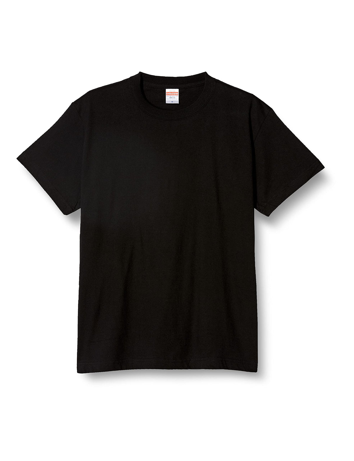 United Athle Men's 5.6 oz. Tee S Black
