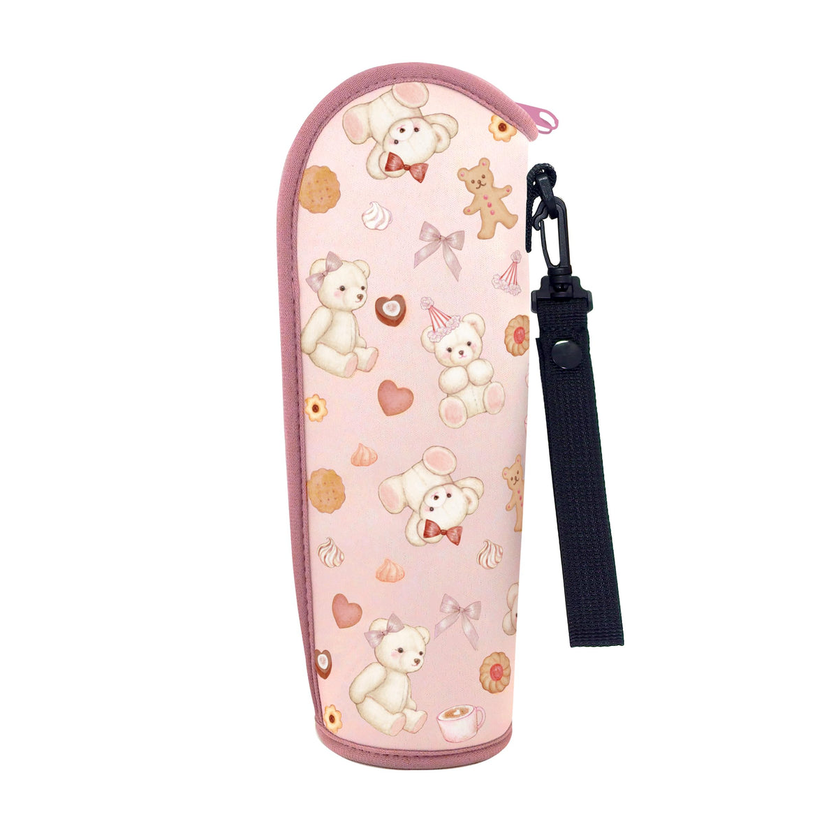 Takeimiki Soft Bottle Case [Sweet Bear] Cute Pink Bear 233-101