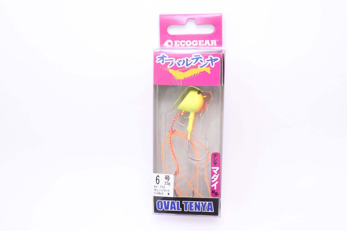 Ecogear 1131 Oval Tenya No. 6, T10, Orange Mat
