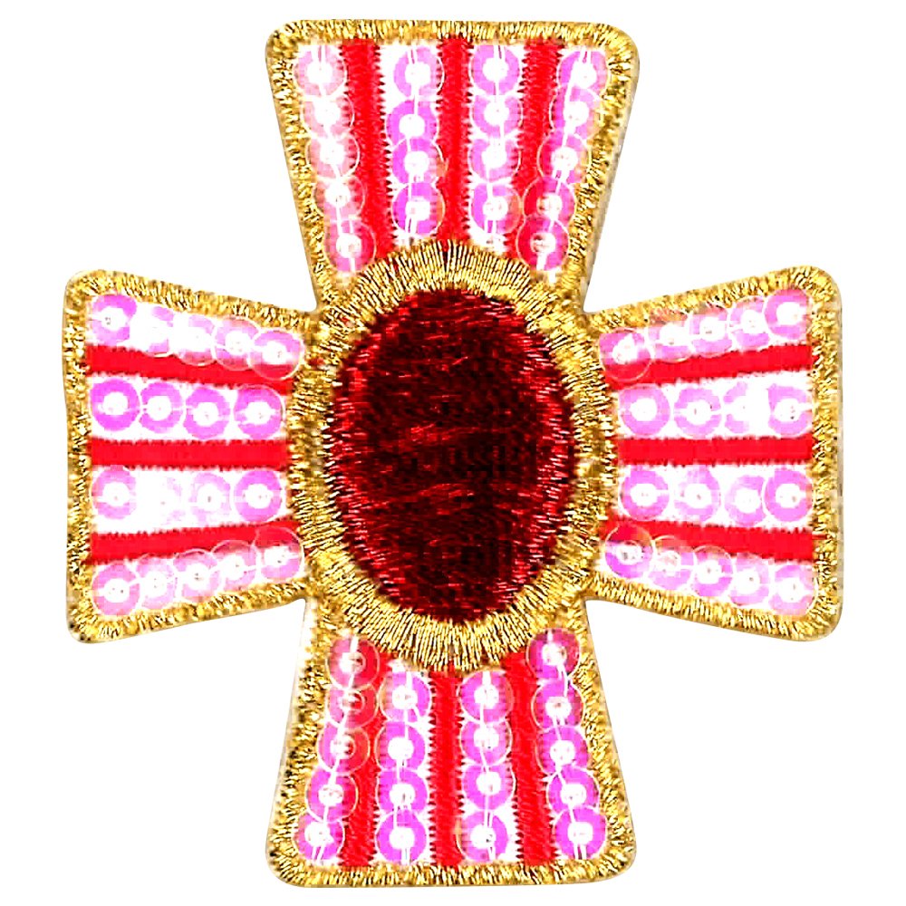 minoda Rose of Versailles Embroidery Oscar Brooch s03y9019