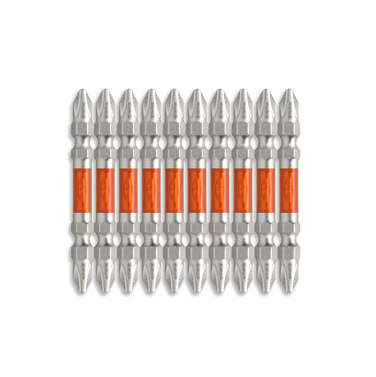 ANEX ARH-14M Dragon Toughness Bit, Double Headed, Plated Finish, 0.08 x 2.6 inches (2 x 65 mm), Pack of 10