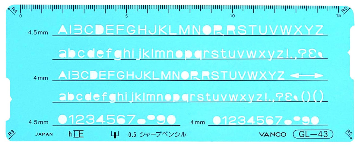 バンコ テンプレート GL-43