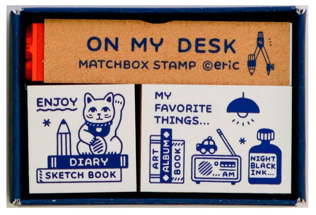 Sanby Matchbox Stamp ON My Desk eric-mc-d