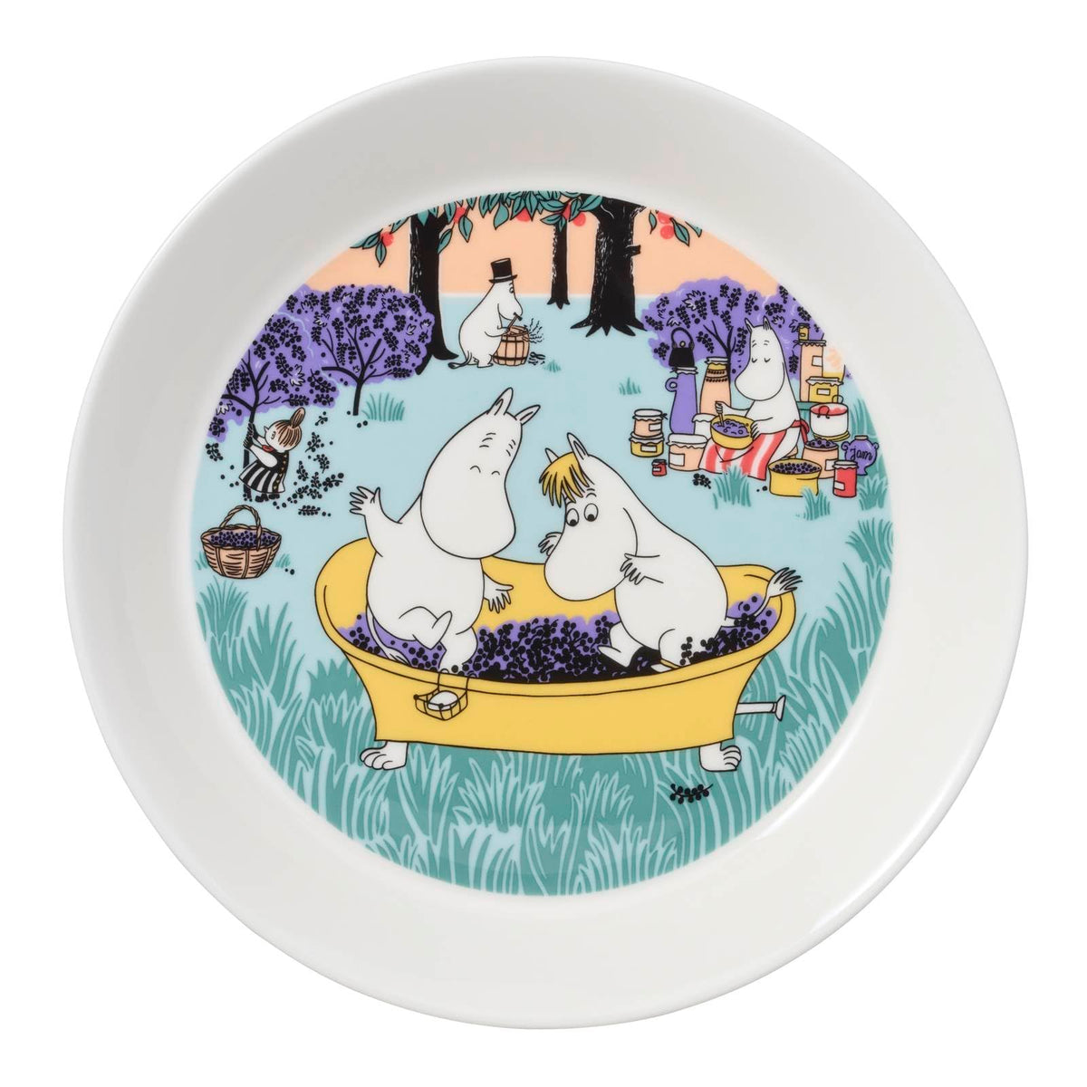 Moomin Arabia Summer Berry Season Plate 2024