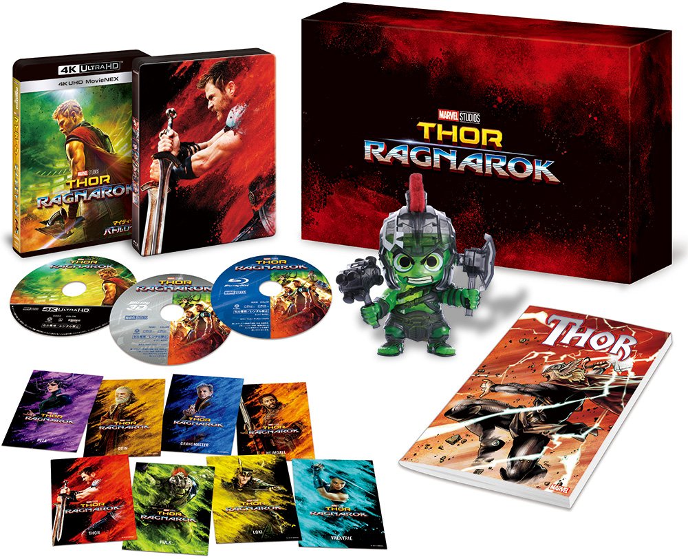 Thor Battle Royal K UHD movienex Premium Box [Limited Quantity K Ultra HD + 3d + Blu-Ray + Digital Copy (Cloud Supported) + movienex World]