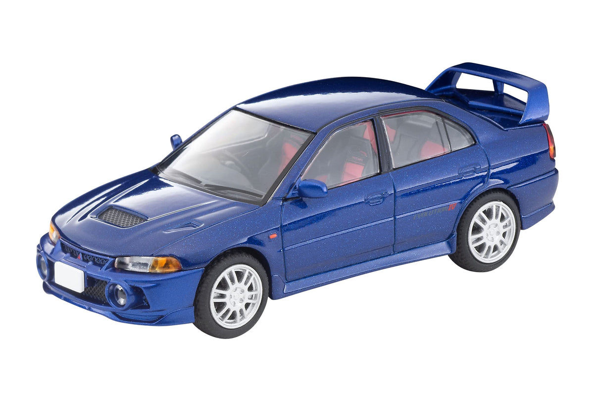 TomyTEC 1/64 Mitsubishi Lancer GSR Evo IV Blue