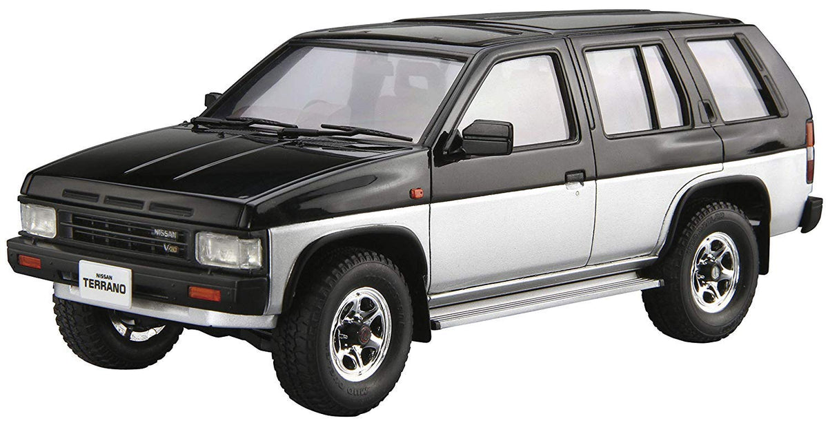 Aoshima 1/24 The Model Car Series No. 106 Nissan D21 Terano V6-3000 R3M 1991 Plastic Model