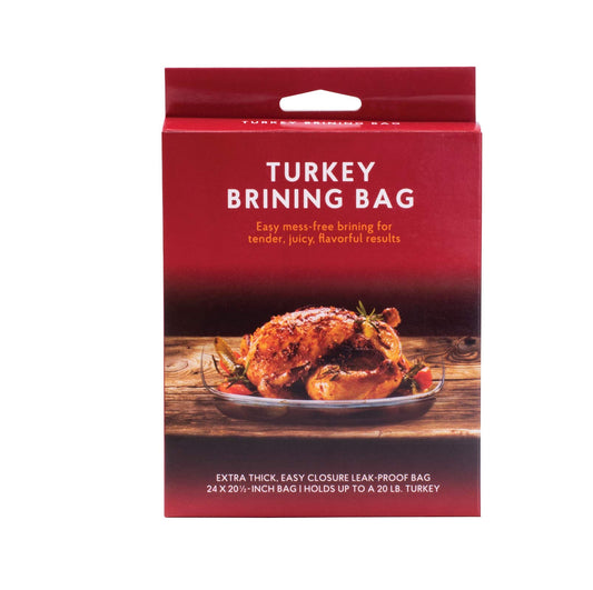 HIC Kitchen Roasting Turkey Brining Bag, Holds 20-Pound Turkey With Brine, Seasonings, And Aromatics For Juicy Tender Flavor
