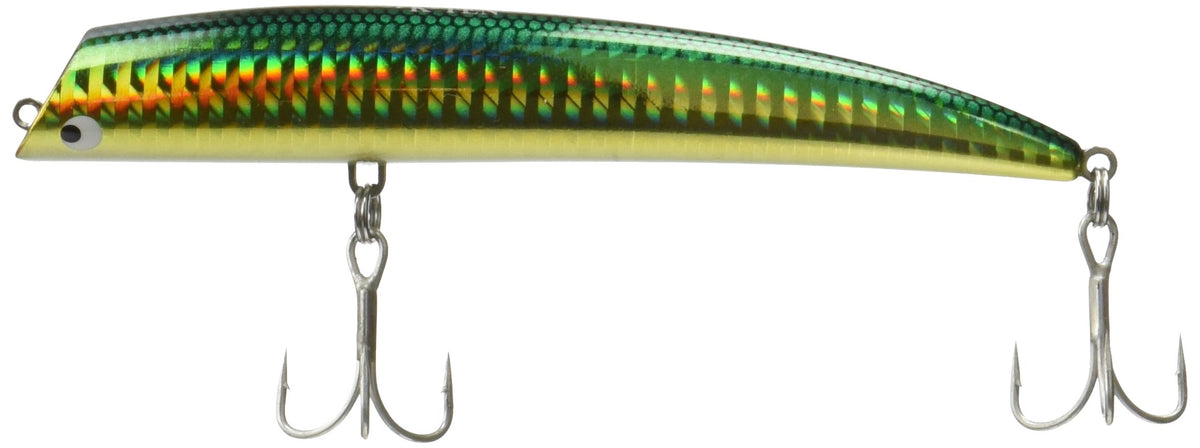 TackleHouse #107 TKLM120 Minnow Tuned K-Ten TKLM Lipless Minnow 4.7 in (120 mm) 0.6 oz (18 g) SH Yellow/Green