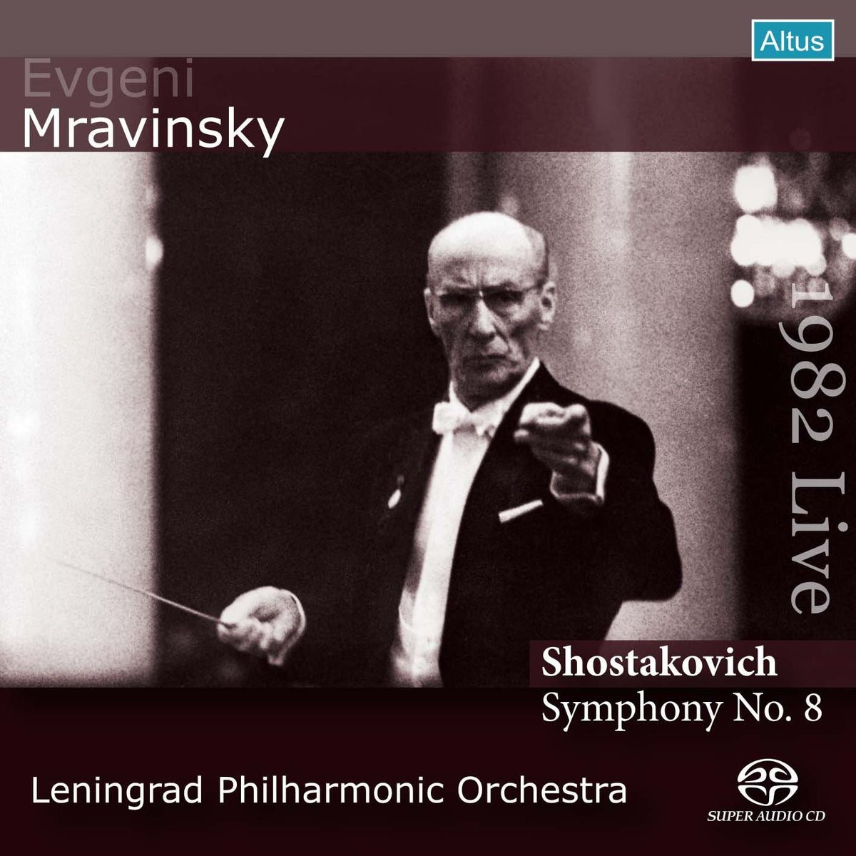 ショスタコーヴィチ : 交響曲 第8番 (Shostakovich : Symphony No.8 / Evgeni Mravinsky | Leningrad Philharmonic Orchestra) [1982 Live] [SACDシングレイヤー]