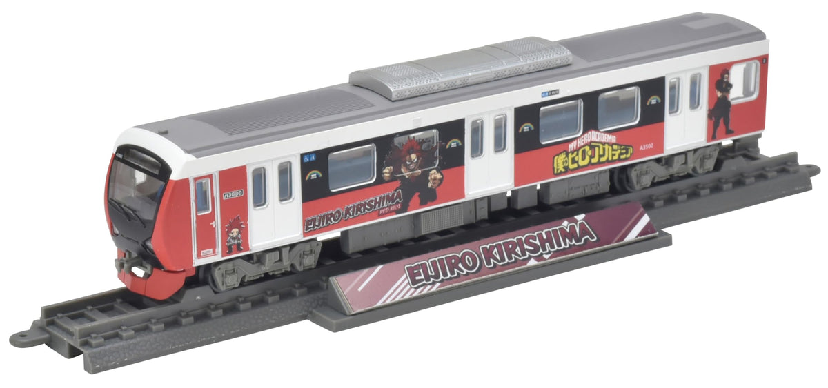 Railway Collection Iron Collection My Hero Academia x Shizuoka Railway Keijiro Kirishima Diorama Supplies