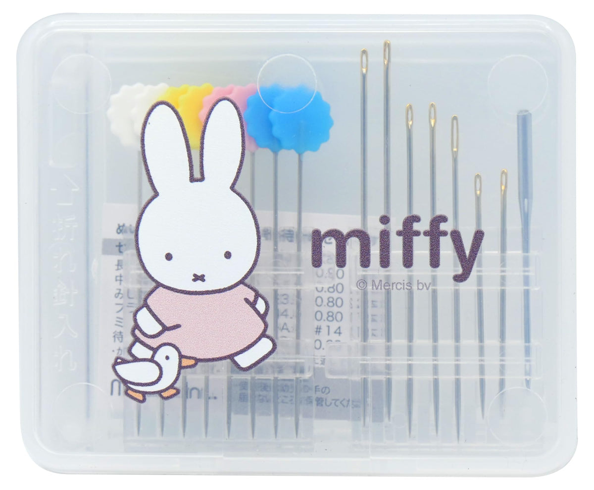 Misasa Sewing Set Miffy Needle Set (Plastic Case) No. 19051
