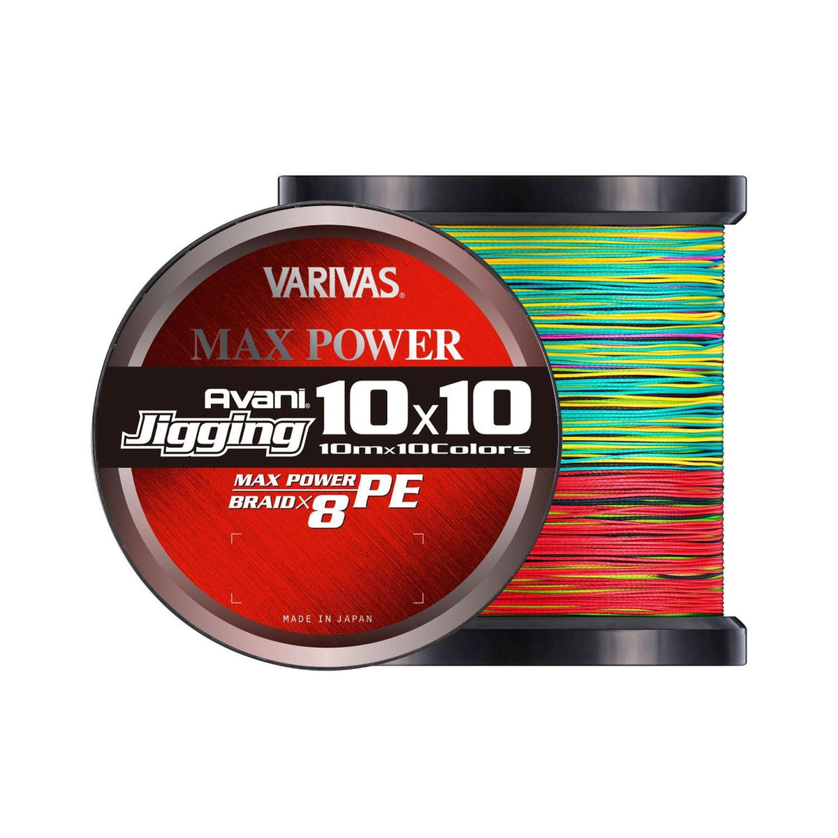 VARIVAS Avani Jigging 10 x 10 Max Power PE X8, 1,200 m, No. 3