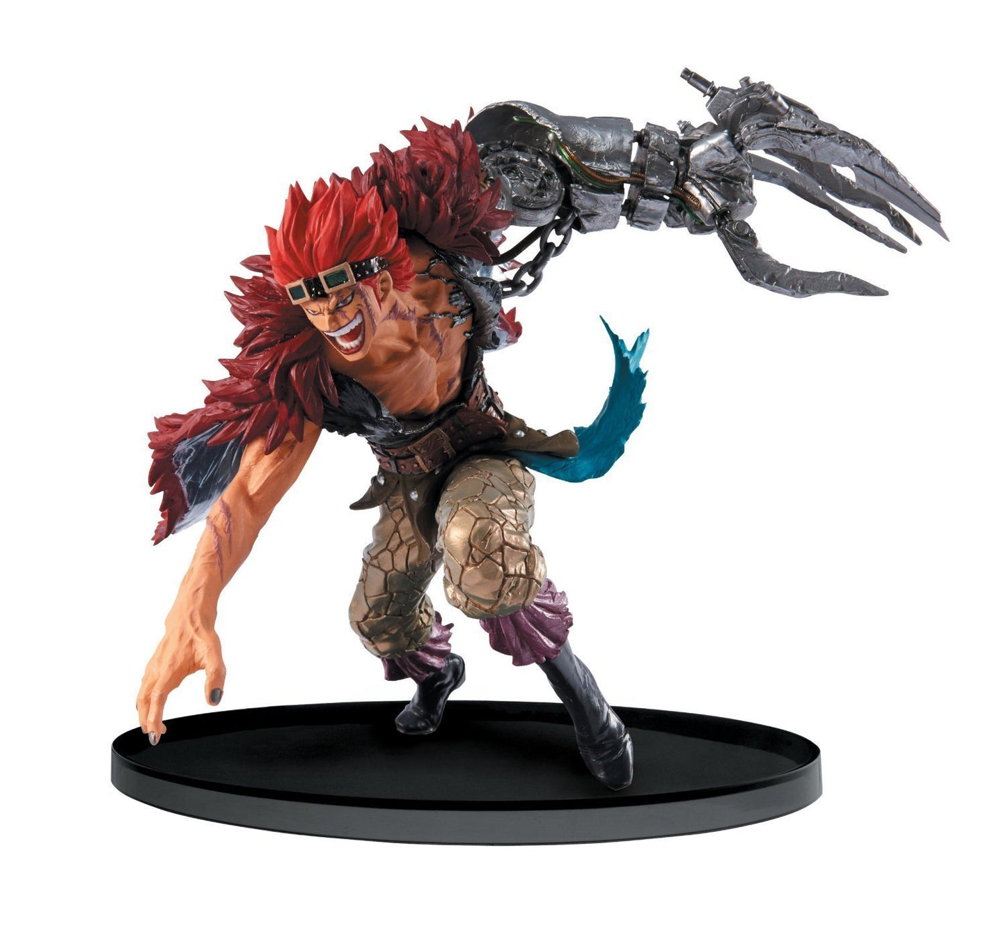 Banpresto One Piece 7.1" Eustass Captain Kid Figure, Big Zoukeiou 4 Volume 6