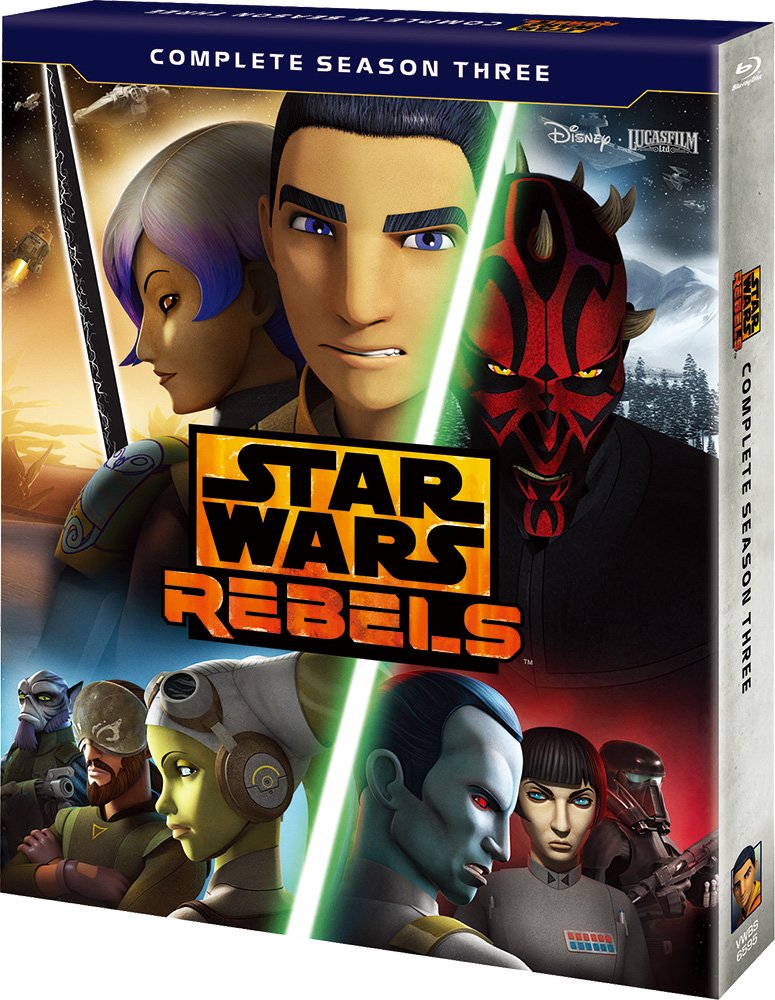 Star Wars Rebels Season 3 BD Complete Set [Blu-ray] JAPANESE EDITION