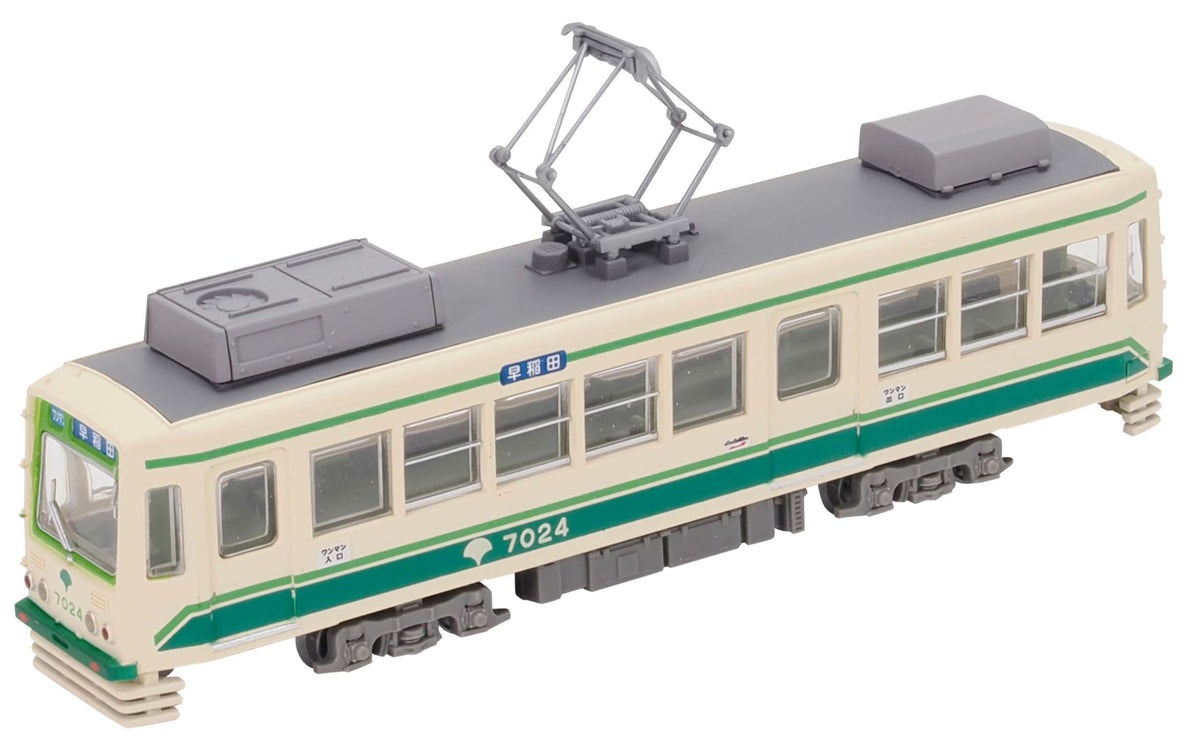 TOMYTEC Railway Collection Tokyo Metropolitan Transportation Bureau 7000 Type Updated Car, New Paint, Directional Curtain Specifications, Diorama Supplies 336426