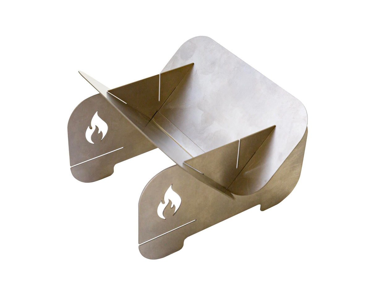 Titanium Bonfire Stand Takibistin Small Entering Mestin