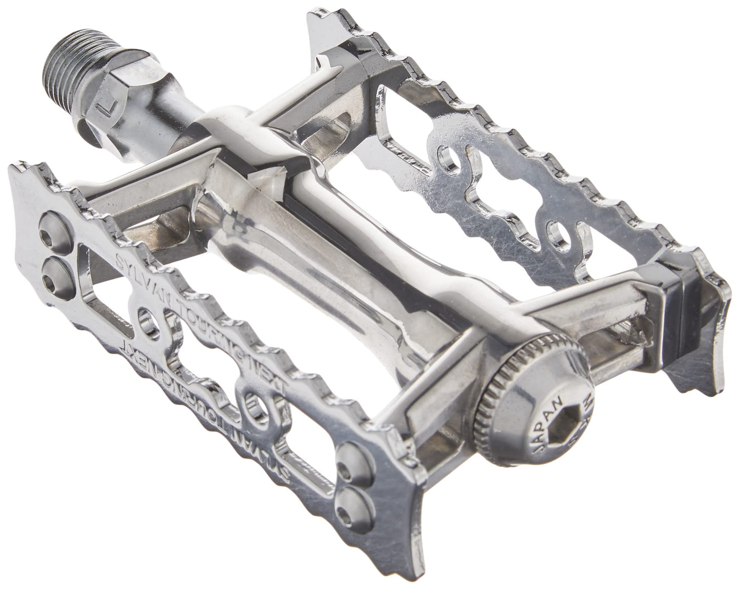 MKS Sylvan Touring Next Pedals, Silver, 9/16 Inch