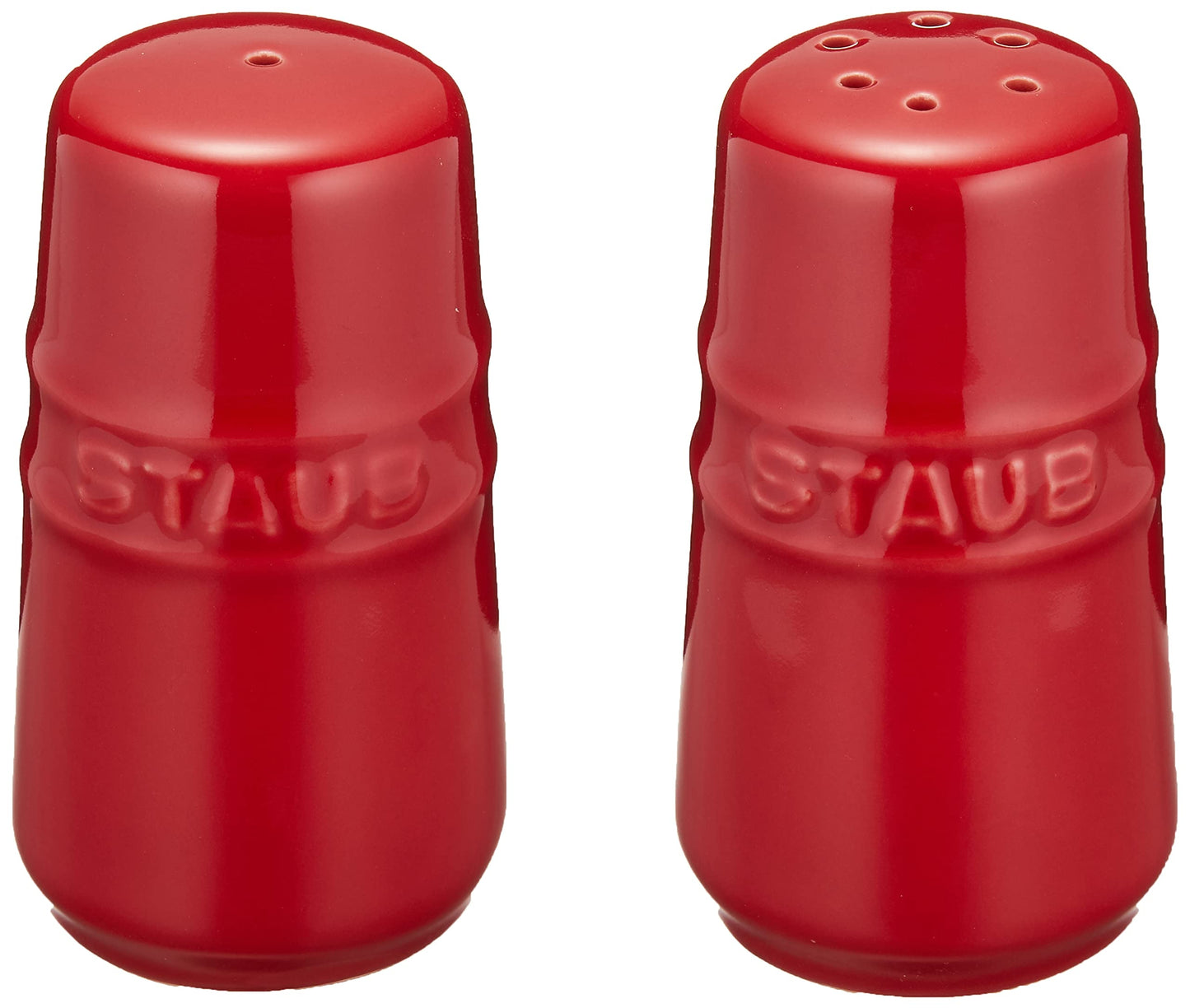 Staub 40511-808 Salt & Pepper Shaker Cherry Salt & Pepper