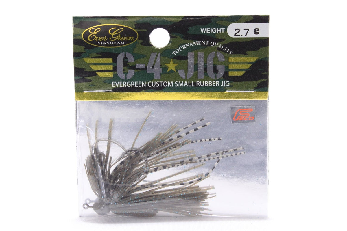 Evergreen C-4 jig 2.7g # 211 GR Pumpkin Blue