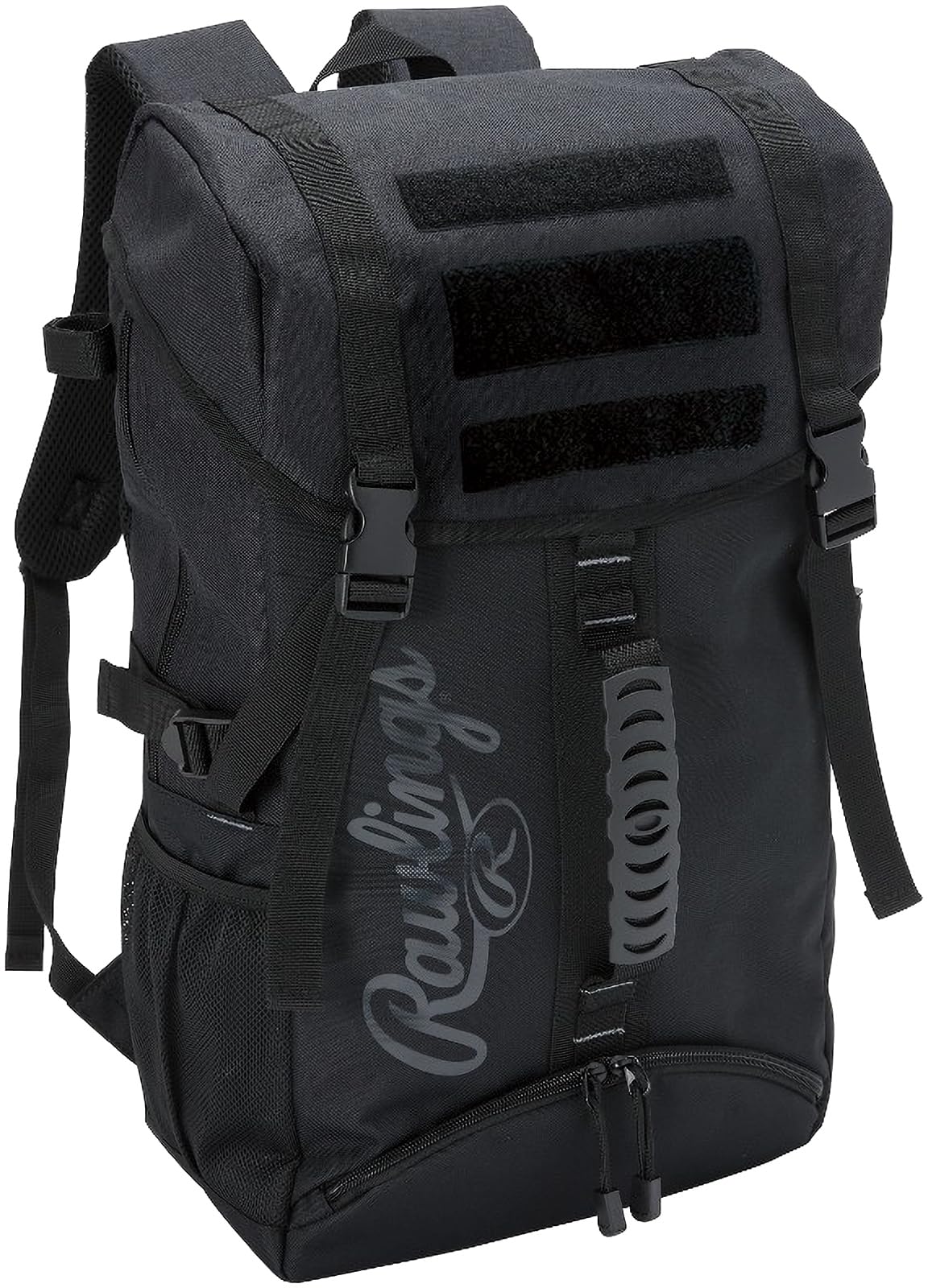 Rawlings EBP11S03 Baseball Backpack, 32L, Black/Clear, W 11.4 x H 20.1 x D 6.7 inches (29 x 51 x 17 cm)