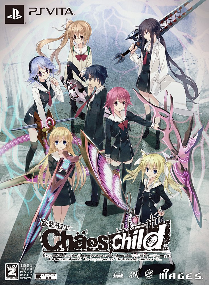 PS Vita CHAOS;CHILD Limited Edition JAPAN Ver.