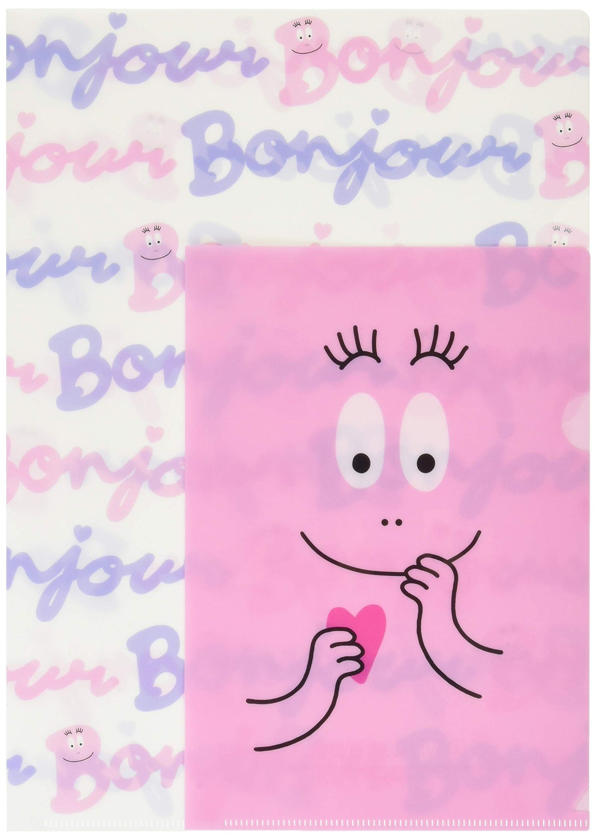 Greeting Life Barbapapa Greeting Life Clear File A4 A5 Set FA-134-BB
